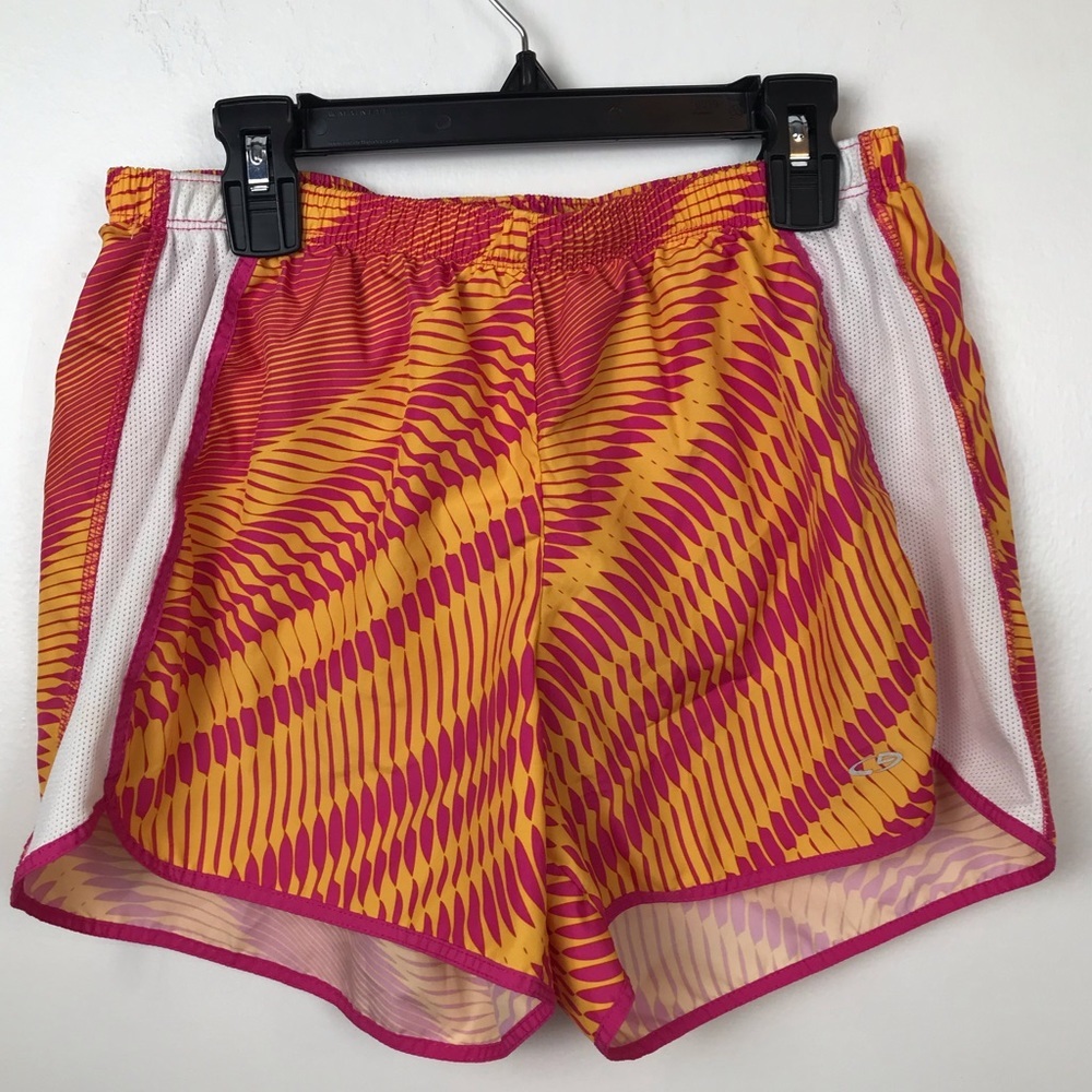 C9‎ by Champion Running Shorts Orange Pink Women Size Small Psychedelic